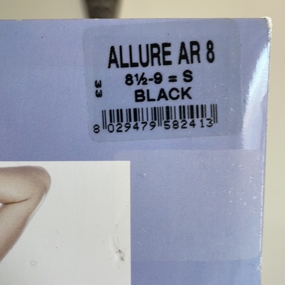 LA PERLA CALZE COLLANTS Black “Stay UP” ALLURE Size S - Picture 3 of 7